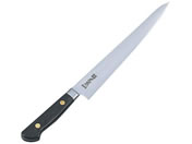 EBM/正本 ツバ付紫丹柄 筋引 24cm CT-5424