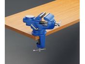 エスコ/ベンチバイス 回転台付 クランプ式 60mm/EA525FA-3