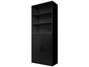 Netforce/オープン書庫 両開き書庫 幅900mm ブラック