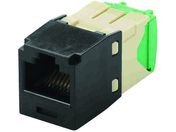 パンドウイット/カテゴリ6 RJ45モジュラージャック UTP 28・30AWG 黒