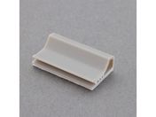 エスコ/ケーブルクランプ 粘着付 100個 13×25mm/EA947FB-125