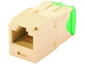 パンドウイット/カテゴリ6 RJ45モジュラージャックUTP 28・30AWGアイボリー