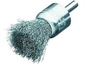 LESSMANN/軸付エンド型ブラシ ステンレス線0.3 Φ23/453361