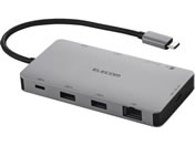 �G���R��/Type-C�h�b�L���O�X�e�[�V���� 9-in-1 �V���o�[/DST-090BP1SV