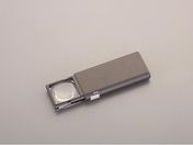 エスコ/ポケットルーペ LEDライト付 ×5.0 40×35mm/EA756BD-4