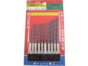 ISF/六角軸正宗ドリル 10本組セット/6EXD-10P