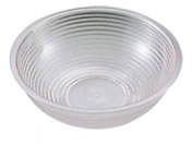 Cambro/丸型リブド サラダボール RSB12CW(135)クリア