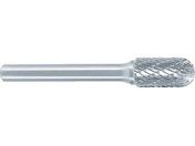 スーパー/スーパー超硬バー シャンク径6mm(先丸円筒型)ダブルカット(刃径:9.5)/SB2C06