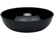 Cambro/丸型リブド サラダボール RSB18CW(110)黒