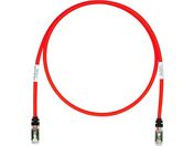 パンドウイット/CAT6A/CAT6 シールドパッチコード 10m 赤 STP6X10MRD/STP6X10MRD