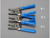 エスコ/ワイヤーストリッパー 0.4-1.3mm/EA580M-2