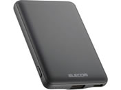 エレコム/モバイルバッテリー 5000mAh 12W/DE-C37-5000DGY