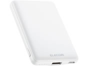 エレコム/モバイルバッテリー 5000mAh 12W/DE-C37-5000WH