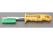 エスコ/ワイヤーブラシ ナイロン製 直 グリップ付 213mm/EA109GF-20