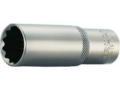 TRUSCO/ディープソケット 12角タイプ 差込角12.7 対辺19mm/T4-19WL