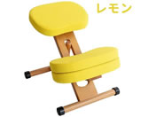 宮武製作所/クッション付きプロポーションチェアキッズ レモン