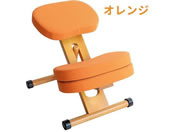 宮武製作所/クッション付きプロポーションチェアキッズ オレンジ