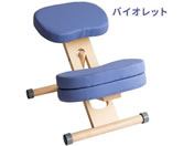 宮武製作所/クッション付きプロポーションチェアキッズ ナチュラルバイオレット