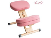 宮武製作所/クッション付きプロポーションチェアキッズ ナチュラルピンク