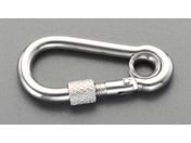 エスコ/スナップフック スレンレス製 80×8mm/EA638AX-22