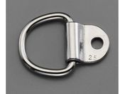 エスコ/ウォール金具 ステンレス製 21×22mm/EA638BT-31