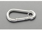 エスコ/スナップフック ステンレス製 6.0×60mm/EA638DB-22