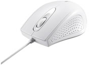 バッファロー/有線 3ボタン IRLED光学式マウス ホワイト/BSMRU050WH