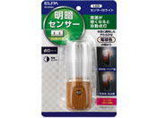 朝日電器/LEDセンサー付ライト 木目温白/PM-LW100(L)
