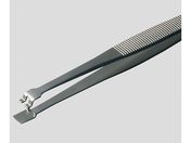 アズワン/MEISTERピンセット ウェハー用 幅広 耐酸鋼/41LB2-SA