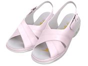 アズワン/パーフェクトナース(ナースシューズ)クロスバンド ピンク/25.0~25.5cm/PN00202