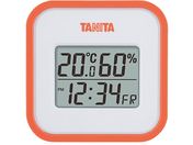 タニタ デジタル温湿度計 オレンジ TT-558