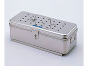 松本製器/卓上オートクレーブ用角カスト(フタ・開閉式)270×120×85mm/AS