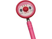Arno/ゼラメド聴診器 コスモリット(ダブルタイプ)新生児用 ネオ ピンク ネコ柄