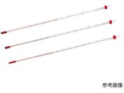 佐藤計量器/赤液棒状温度計 0~150°C/0280-00