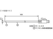 ティアンドデイ/温度センサ フッ素樹脂被Φ2.2mm/TR-5106