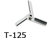 アズワン/トルネード用撹拌羽根 タービン(ボス付き)/T-125