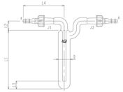 旭製作所/トラップ L型(ホース分離型)/4147-40/250