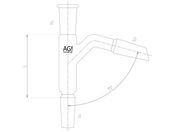 旭製作所/分留用連結管/2554-1L