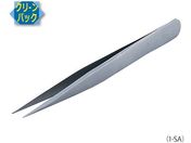 RUBIS/MEISTER ピンセット SA(耐酸鋼)製 クリーンパック No.1(先端フラットスリムタイプ)/1-SA
