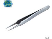 RUBIS/MEISTER ピンセット SA(耐酸鋼)製 クリーンパック No.4/4-SA