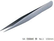 RUBIS/MEISTER ピンセット SA(耐酸鋼)製 No.1 150mm