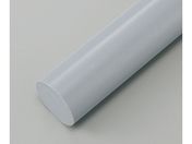 アズワン/樹脂丸棒 PVC φ20mm×495mm