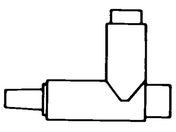 Merck 2 way vacuum valve plastic 1 Pk 1PK XKEM00104