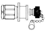 Merck/Hose Connector 1/8in. NPTF quick-release valve 1PK/XX6403735