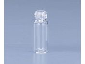 アズワン/オートサンプラー用バイアル 2mL 透明バイアルのみ 100本入/11090500