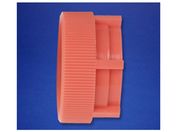 サビレックス/径47mmメンブレン用フィルターホルダー組合せ用構成部品 PFA製クランプ、一層式フィルターホルダー用、橙色/412-10-47