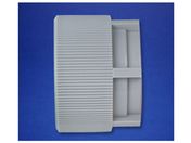 サビレックス/径47mmメンブレン用フィルターホルダー組合せ用構成部品 PFA製クランプ、多層式フィルターホルダー用、灰色/412-22-47