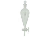 柴田科学/分液ロート スキーブ形 ガラスコック付 200mL/014230-200