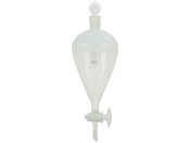 柴田科学/分液ロート スキーブ形 ガラスコック付 2L/014230-2000