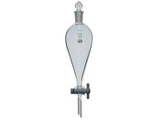 柴田科学/分液ロート スキーブ形 PTFEコック付 300mL/014260-300